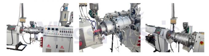 Plastic PPR Pipe Production Line PPR Pipe Extruder Machine 20-110mm 0