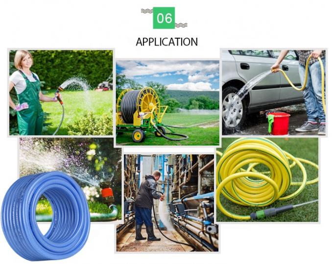 PVC Garden Irrigation Hose Making Machine PVC Fiber Reinforced Pipe Extrusion Line 2