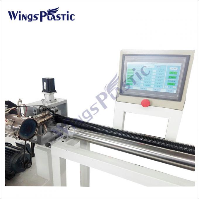 PLC Control EVA Spiral Vacuum Hose Manufacturing Machine for Swimming Pool Hose 6