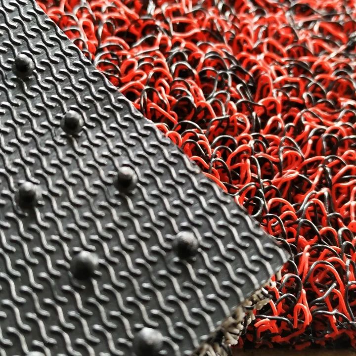 Machine Poly Mats Siemens Motor Plastic Mat Making Machine For PVC Powder And Additive ...