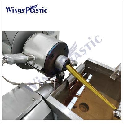 EVA Plastic Corrugated Pipe Extruder Machine LLDPE Swimming Pool Corrugated Pipe Production Line