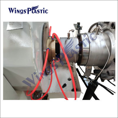 Microduct PE Silicon Core Pipe Extrusion Line Plastic Pipe Extruder Machine