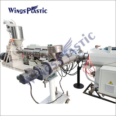 Microduct PE Silicon Core Pipe Extrusion Line Plastic Pipe Extruder Machine