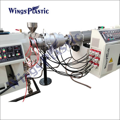 PLC Control System 20mm-110mm PE/HDPE Pipe Extruder Machine