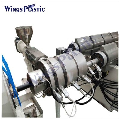 PPR PP HDPE Pipe Extruder Machine PE Plastic Pipe Production Line 150-220kg/H
