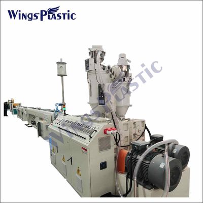 PPR PP HDPE Pipe Extruder Machine PE Plastic Pipe Production Line 150-220kg/H
