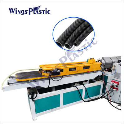 PP PE Single Wall Corrugated Pipe Making Machine Corrugated Plastic Pipe Machine