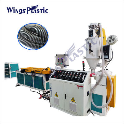Nylon PE Pvc PP Pipe Extrusion Machine Automatic Threading Tube Extrusion Machine