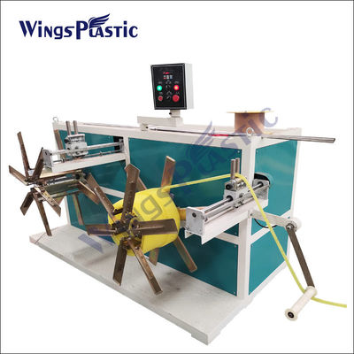 Nylon PE Pvc PP Pipe Extrusion Machine Automatic Threading Tube Extrusion Machine