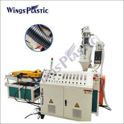 Nylon PE Pvc PP Pipe Extrusion Machine Automatic Threading Tube Extrusion Machine