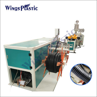Electrical Conduit Pipe Making Machine Single Wall Corrugated Pipe Making Machine