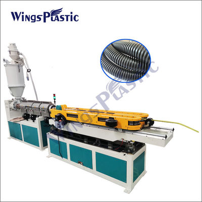 Flexible Corrugated Plastic Pipe Production Line PP Corrugated Hose Machine
