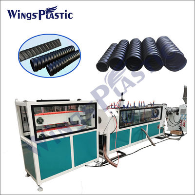 HDPE Corrugated Pipe Making Machine Spiral Reinforced COD Corrugated Pipe Machine
