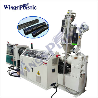 Spiral PE Corrugated Pipe Extruder Machine Construction PE Spiral Pipe Extruder Machine