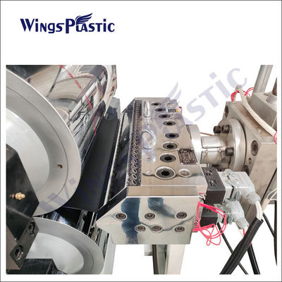 Single Screw Plastic Sheet Extruder Machine HDPE LDPE HIPS PVC Sheet Extrusion Machine