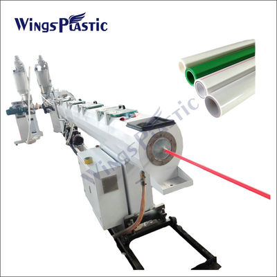 Automatic PPR HDPE Pipe Making Machine PP Fiber Reinforced Pipe Extrusion Machine