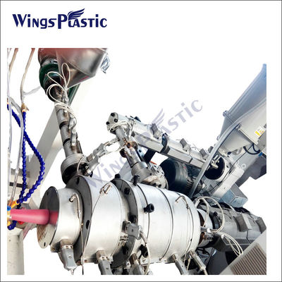 PLC System Control PPR Pipe PP Reinforced Pipe Manufacturing Machine PPR Tube Making Machine