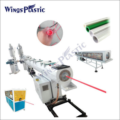 PLC System Control PPR Pipe PP Reinforced Pipe Manufacturing Machine PPR Tube Making Machine