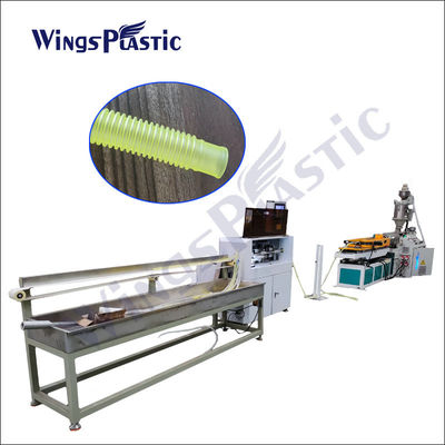 Fully Automatic PE PP PVC Nylon Corrugated Pipe Extrusion Line Making Machinery