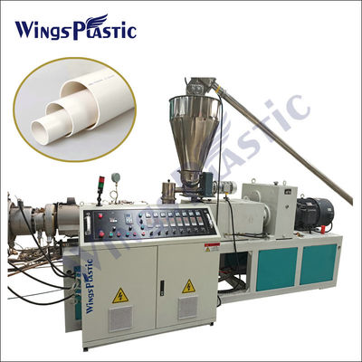 Plastic Extruder CPVC UPVC Pipe Extrusion Line HDPE PPR PP PVC Plastic PE Pipe Making Machine