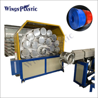 High Pressure Polyester Fiber Yarn Reinforced PVC Lay Flat Hose Making Machine For Agriculture Irrigation