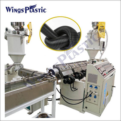 Automatic Plastic Flexible EVA Material Retractable Hose Pipe Extrusion Machine