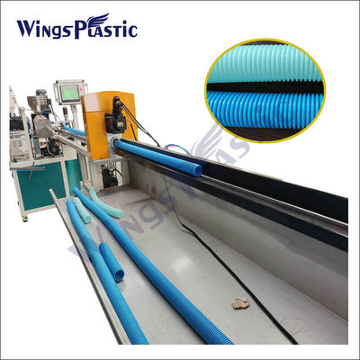 Eva Soft Swimming Pool Hose Extrusion Machine Spiral Vacuum Cleaner Pool Hose Tube Pipe Making Production Machine