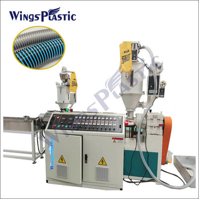 EVA Corrugated Vacuum Cleaner Hose Pipe Production Line Extrusion Machine
