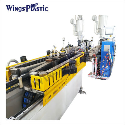 LDPE Double Wall Corrugated Pipe Extrusion Machine High Speed HDPE PE Corrugated Pipe Making Machine