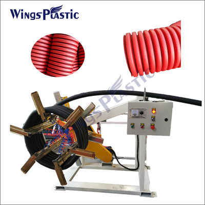 Plastic HDPE PVC DWC Pipe Making Machine Extrusion Line Manufacturing Plant