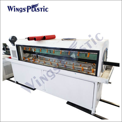 PLC Control DWC Drainage Pipe Extrusion Line With Single Screw Extruder