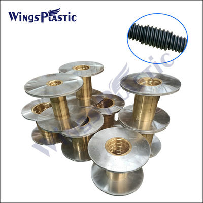 HDPE Spiral Flat Round Corrugated Pipe Extruder Machine For Bridge Beam