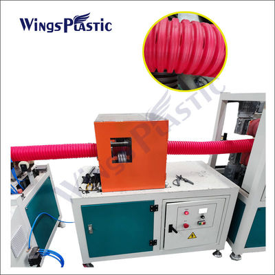 PE Corrugated Conduit Electric Pipe Production Line With High Output