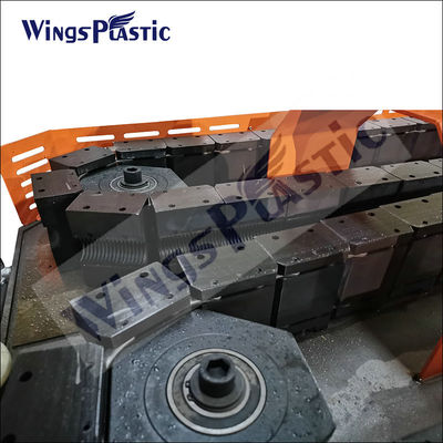 17m*2M*2 .8m PE Corrugated Pipe Production Line With PLC Control System