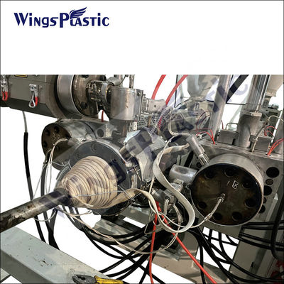 17m*2M*2 .8m PE Corrugated Pipe Production Line With PLC Control System
