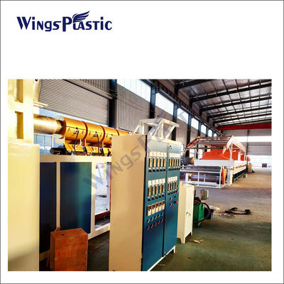 Siemens Motor Plastic Mat Making Machine For PVC Powder And Additive Production
