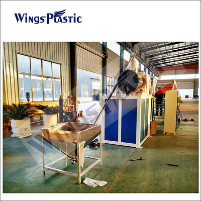 PVC Double Color Coil Mat Making Machine Model No SJ100/30 10-19mm Thickness