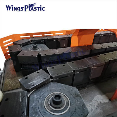 DWC Corrugated Pipe Machine For Hdpe Double Wall Corrugated Pipe Drainage Pipe