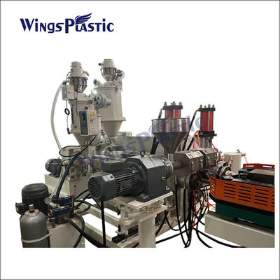 DWC Corrugated Pipe Machine For Hdpe Double Wall Corrugated Pipe Drainage Pipe