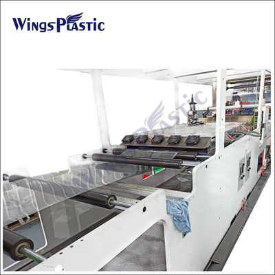 Customized PET PS Sheet Extrusion Line PLC Control Plastic Transparent Sheet Making Machine