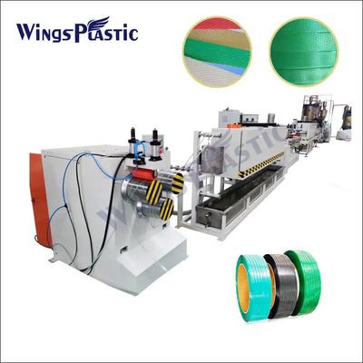 Highly PET Strap Tape Making Machine For PET Granules And Flakes With Delta Inverter