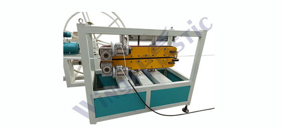 PLC Control Air Cooling Plastic Pipe Extrusion Line For HDPE PPR PERT MPP Pipe