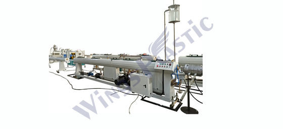 Automatic Plastic PE Electrical Pipe Extrusion Line PPR PERT Water Gas Pipe Machine