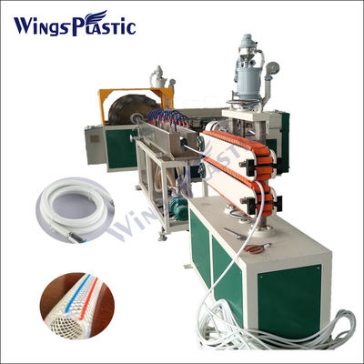 Plastic Pvc Garden Pipe Hose Extruding Making Machine Plastic Soft Transparent Hose Production Line With Certification