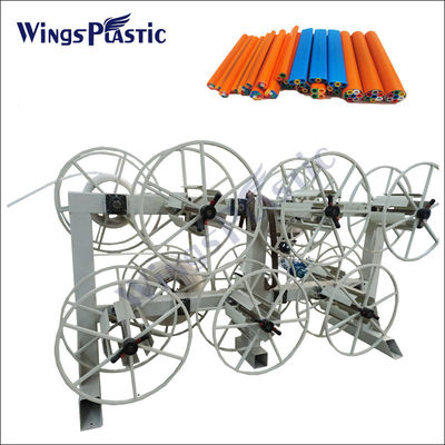 PE Microduct Optical Cable Protection Casing Pipe Extrusion Making Machine Line Single Screw