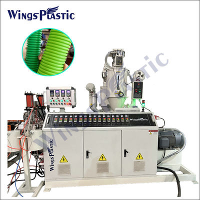 High Speed HDPE Double Wall Corrugated Pipe Production Line Plastic Extruder DWC Pipe Making Machine