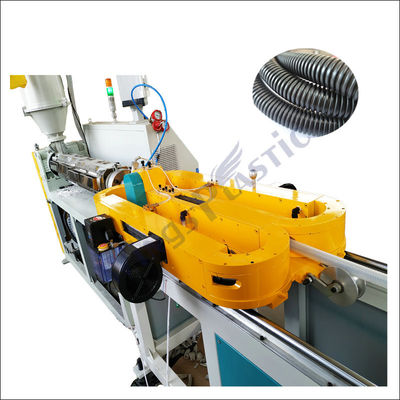 High Speed Plastic Corrugated Pipe Making Machine/pe Pp Pvc Single Wall Corrugated Pipe Machine Line
