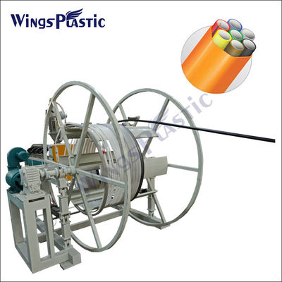 Micro Duct PE Silicone Core Pipe Telecommunication Cable Microduct Production Line Communication Cable Duct Making Machine