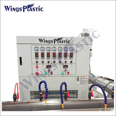 Three Layers PVC Fiber Reinforced Braiding Garde Hose Pipe Extrusion Making Machine Production Line