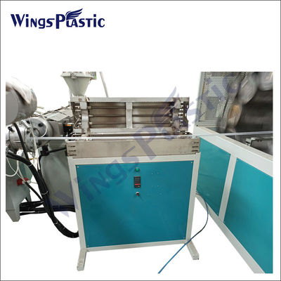 Three Layers PVC Fiber Reinforced Braiding Garde Hose Pipe Extrusion Making Machine Production Line
